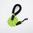 Reflective nylon dog lead with foam handle, 9 sizes available