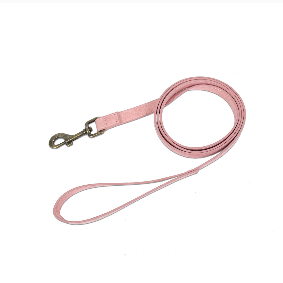 Retro PU leather dog collar and lead, 3 sizes available