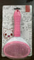 Self-Cleaning Fine-Tooth Dematting Comb for Dogs and Cats