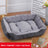 All-season pet bed with blanket and toy bone for cats and dogs, photo 21