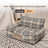 Check pattern pet nest bed with removable washable cover, photo 60 of 77
