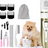 Cordless Pet Hair Clipper Kit with Thick Steel Blade and Comb