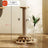 Cartoon cat climbing rack with sisal scratching post in Density Board, 46cm