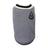 Knitted preppy V-neck pet jumper vest in V-Neck Red, front view