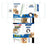 Compact Pet Hair Clipper with Interchangeable Blades, Quiet Trimmer