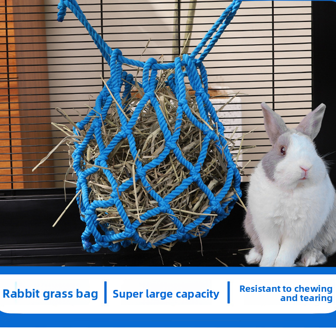 Hanging hay net bag for rabbits and guinea pigs from Pet Royale, photo 1 of 7