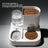 Automatic Pet Feeder and Water Dispenser for Pets with Optional Steel or Ceramic Bowl