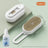 USB Mist Pet Grooming Brush with Handle, Anti-Flyaway Comb