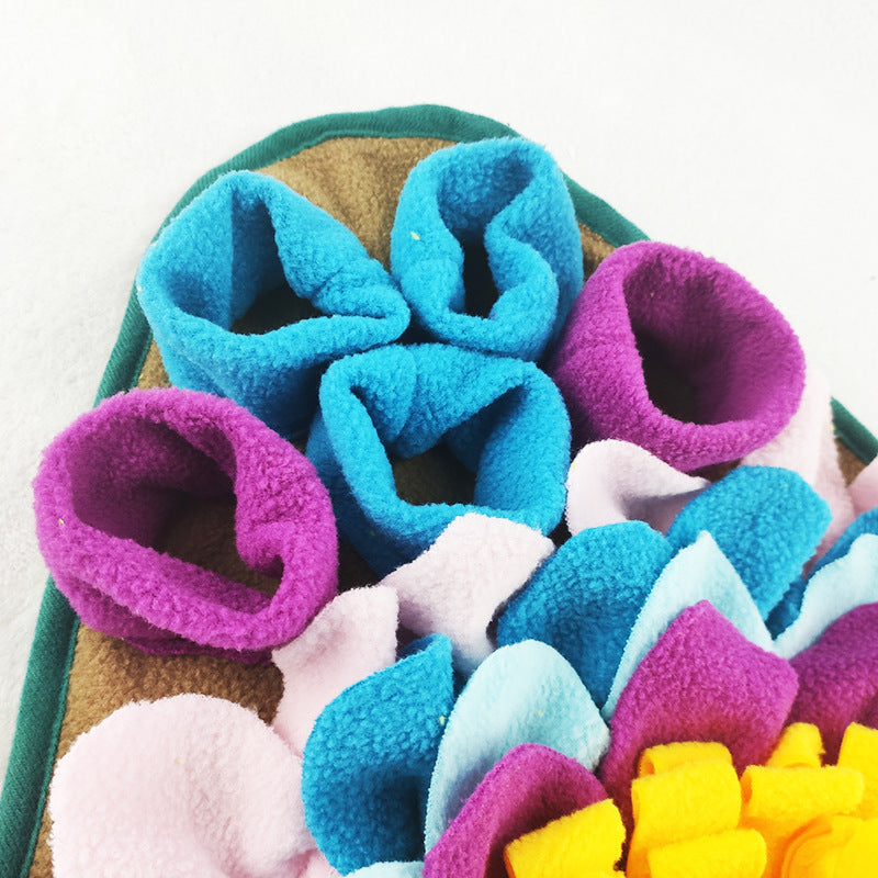 Washable Plush Sniff Mat for Dogs and Cats, Bite Resistant Puzzle