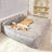 Removable washable dog bed with anti-slip base, additional product photo