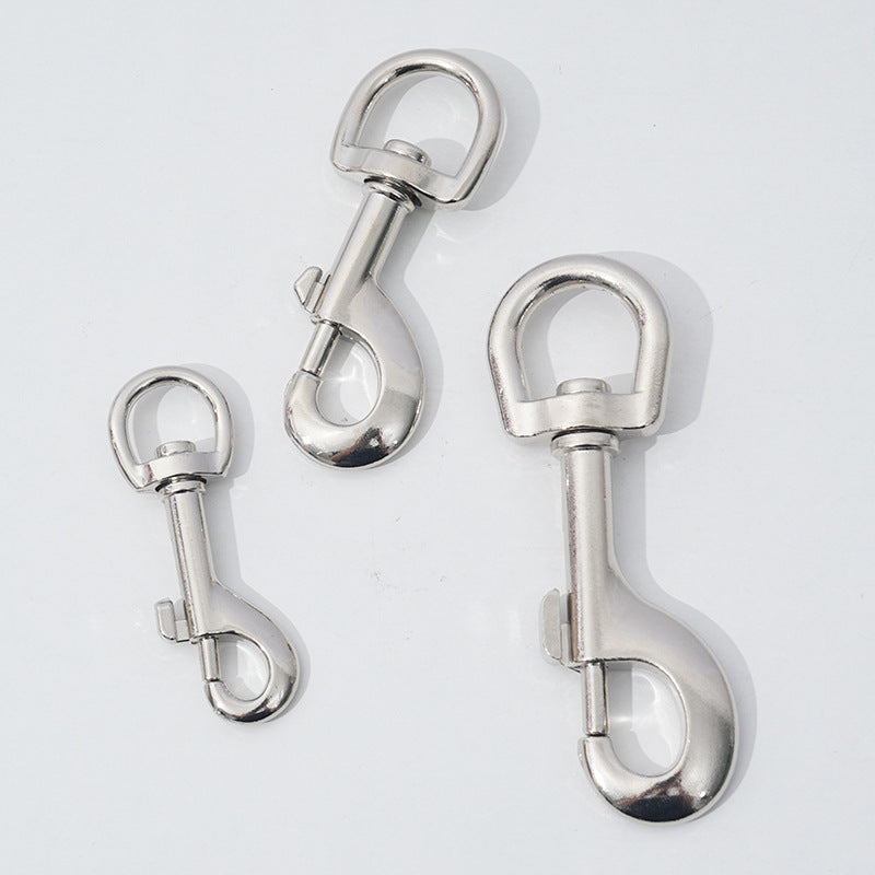 Zinc alloy 360 degree swivel clip for dog leads, product image 2