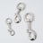 Zinc alloy 360 degree swivel clip for dog leads, product image 2
