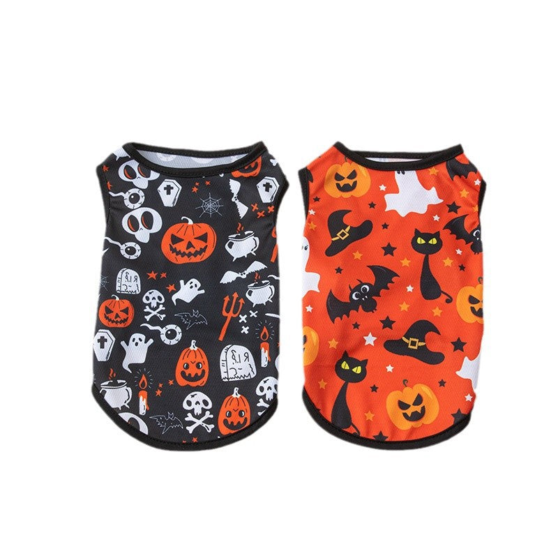 Halloween print vest for dogs and cats, available in 11 styles, image 5