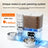 Smart Pet Feeder with 5L Food Hopper, 3L Water Tank, App Control and Optional Video