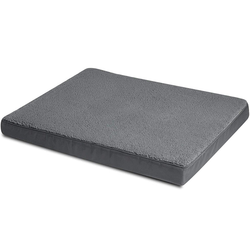 Memory foam dog bed mat with washable cover, detail photo 5