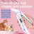 2-in-1 Electric Pet Nail Clipper and Grinder for Gentle Trims