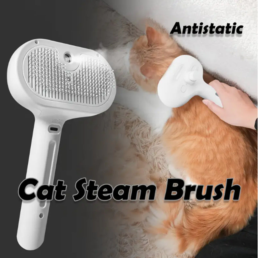 Misting cat brush with built-in water spray from Pet Royale, photo 1 of 9