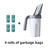 One-Piece Cat Litter Scoop with Hands-Free Storage Compartment