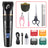Waterproof Pet Hair Clipper with Guide Combs, Quiet and Rechargeable