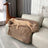 Plush square sofa pet bed with raised sides, photo 41 of 49