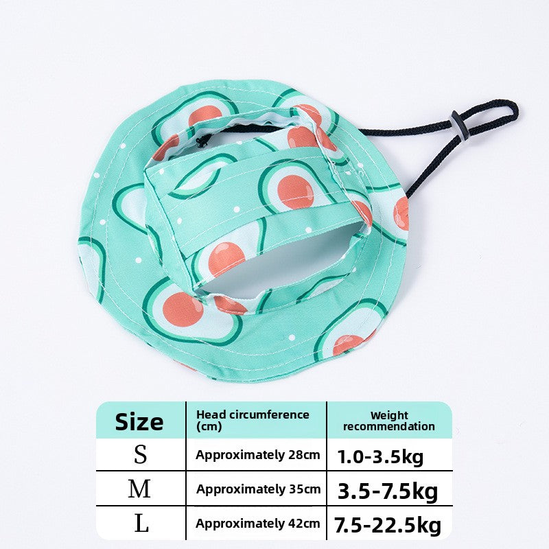 Dog and cat sun bucket hat with ear holes, available in 13 colours, image 23