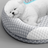 Pet cooling gel mat and sleeping pad on a floor, view 3