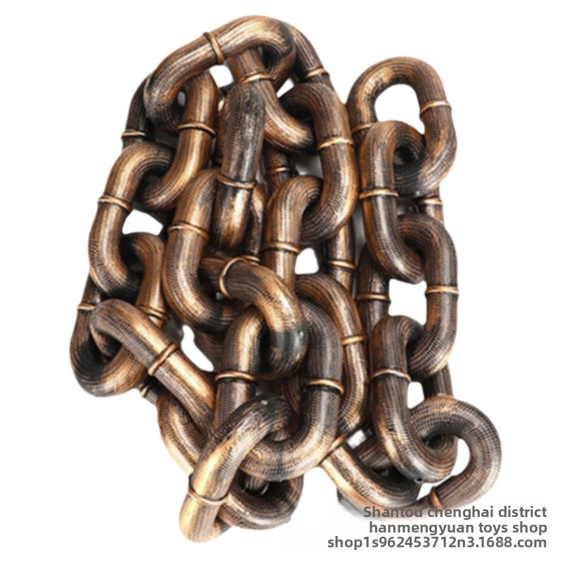 Chain link dog lead, main product photo from Pet Royale UK