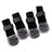 Non-slip cotton socks for medium and large dogs in Brown, showing size and shape