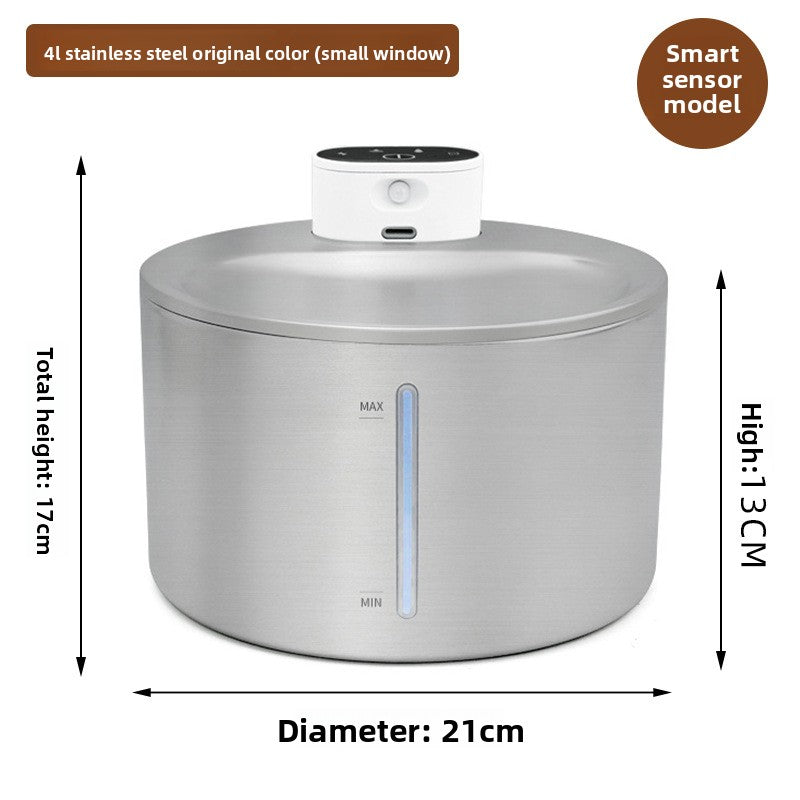 Automatic Stainless Steel Pet Water Dispenser