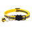 Reflective breakaway cat collar with bell in lake blue, view 15