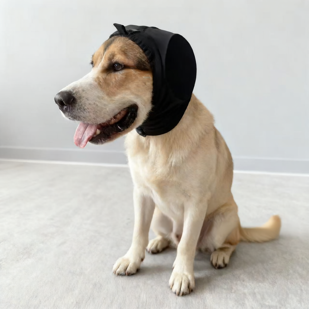 Dog ear muffs with adjustable straps, available in 2 colours, image 5