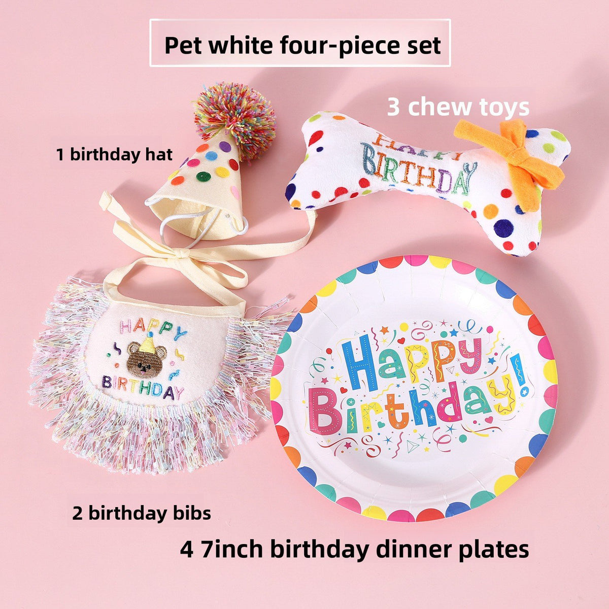Pet Birthday Party Set Decoration