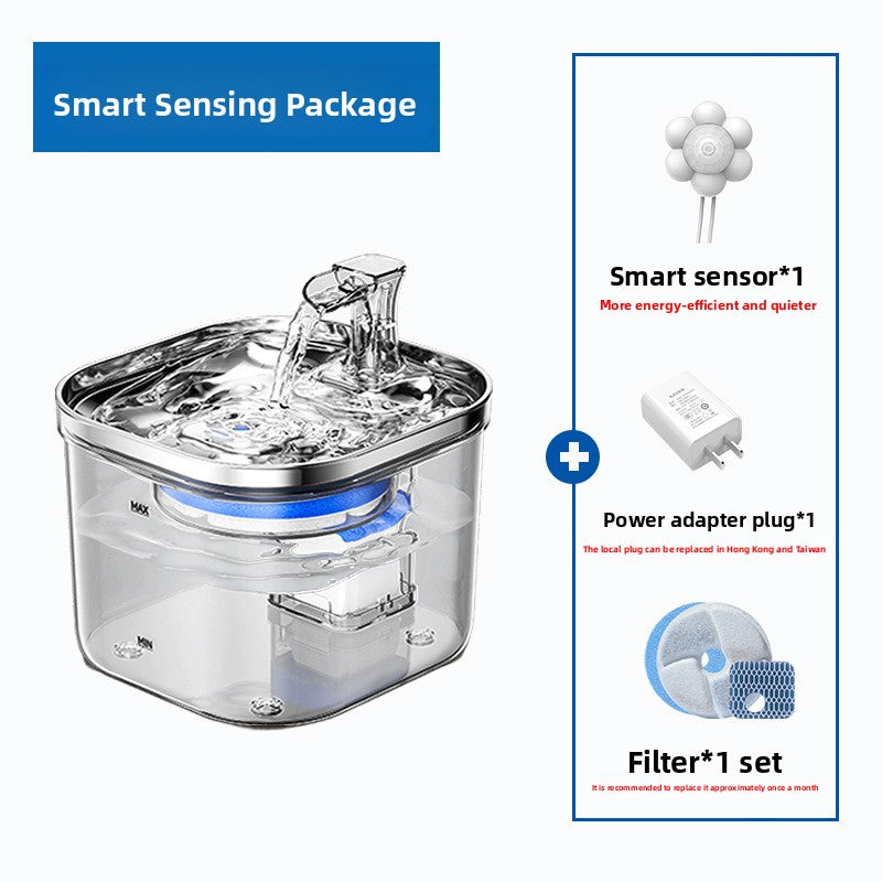Automatic Pet Water Fountain with Filtration System