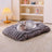 Soft cotton pet mat pad for dogs and cats, shown in 2 colours and styles