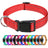 Reflective nylon dog collar in 11 colour options