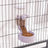 Hanging Pet Feeder and Water Dispenser Set, 500g Food and 500ml Water, Cage Mount