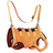 Dog support harness with handles for stairs and car access