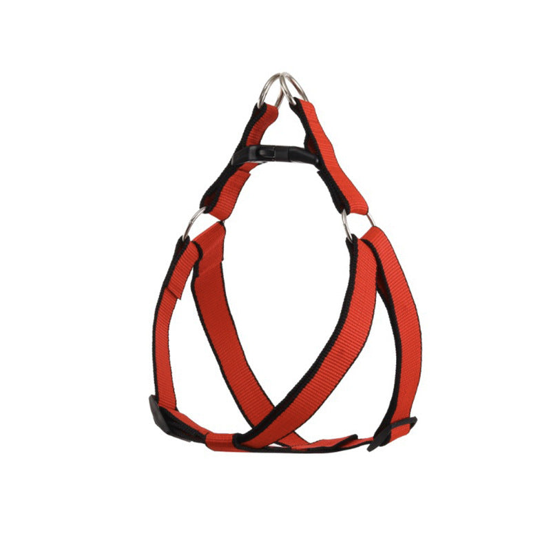 Rope dog lead set with harness or collar, 12 size and length options