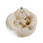 Round Plush Cat Bed for Cold Weather, Cats and Small Dogs
