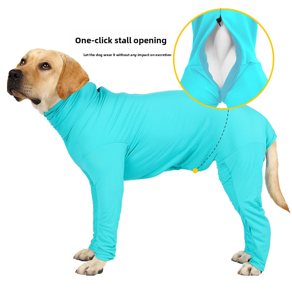 Full body dog suit with back zip, available in 2 colours, image 1