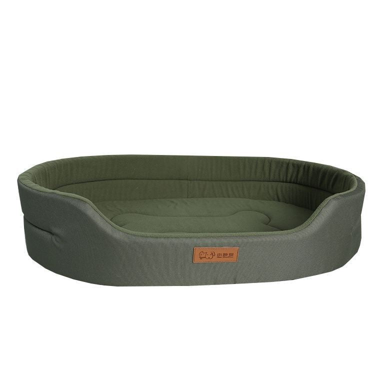 Oxford pet bed with removable fleece cover, photo 5 of 35