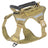 Tactical dog harness in army green on a large dog
