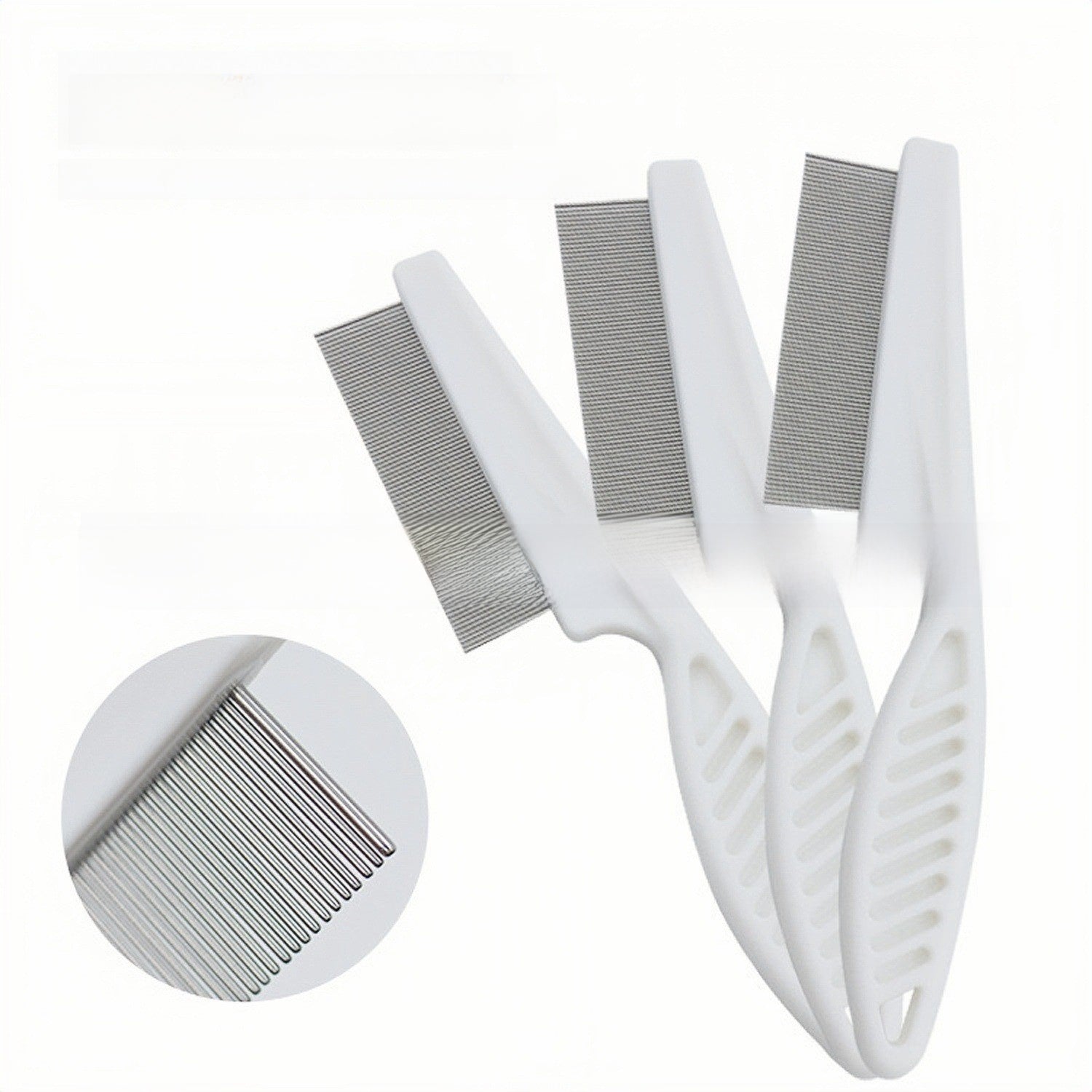 Pet Spray Massage Comb with Soft Pins for Loose Fur on Dogs and Cats
