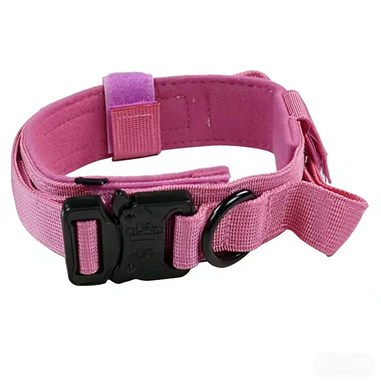 Tactical nylon dog training collar with control handle, product image 28