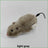 Wind-up plush mouse toy for cats in soft realistic design, view 6