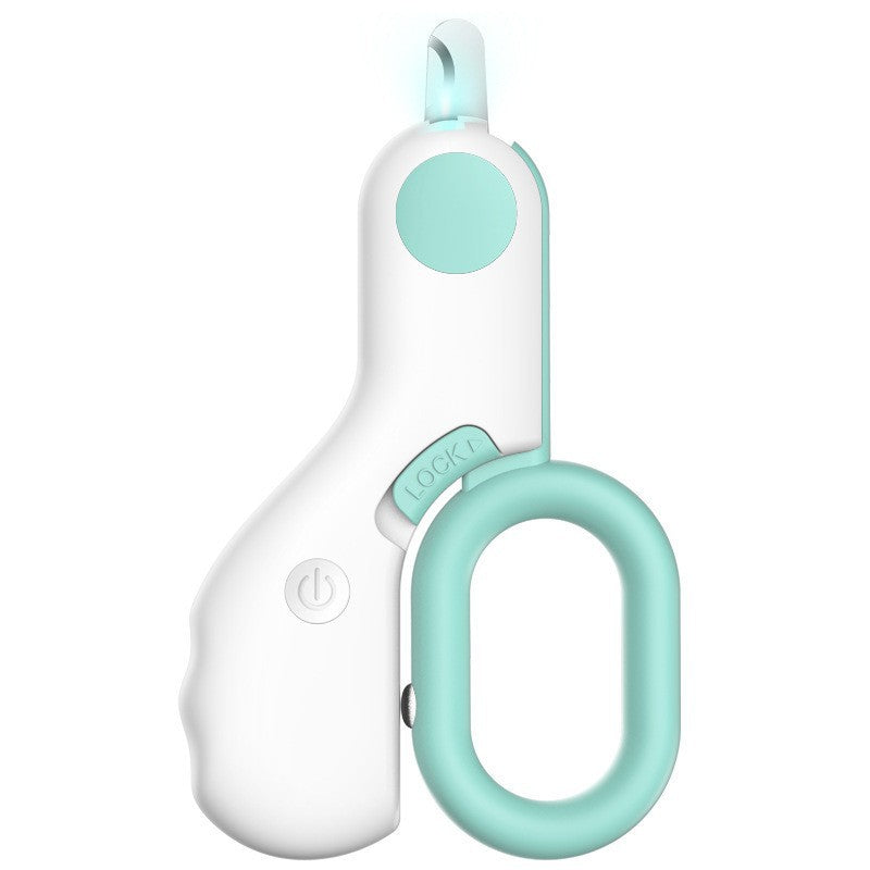Stainless Steel LED Pet Nail Clippers, Standard or Mini Size