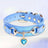 Rhinestone heart PU leather collar for cats and small dogs, product image 10