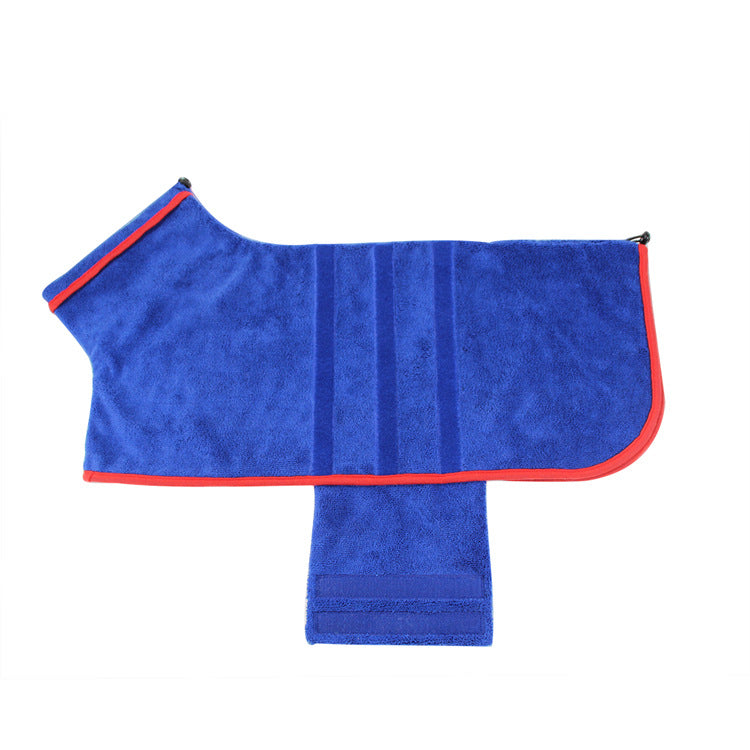 Microfibre quick dry dog bathrobe, available in 4 colours, image 9