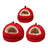 Red apple-shaped cat bed and small dog nest, detail photo 5