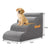 Gentle slope foam dog steps with grey cover, photo 8 of 11